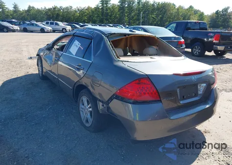2007 Honda Accord 2.4 Ex z USA, uszkodzony, nr VIN 1HGCM56747A000608